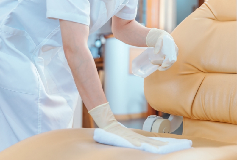 スタッフや患者様の安心につながる